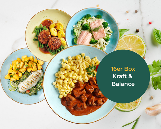 HOFMANNs Protein-Box + Fit & Free-Box: Für proteinreiche, ausgewogene Mahlzeiten.