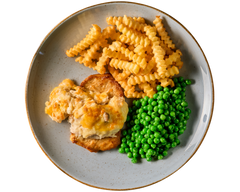 Schweinesteak "au four"