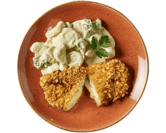 Knuspriges Käse-Schnitzel