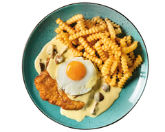 Schnitzel "Holzfäller Art"