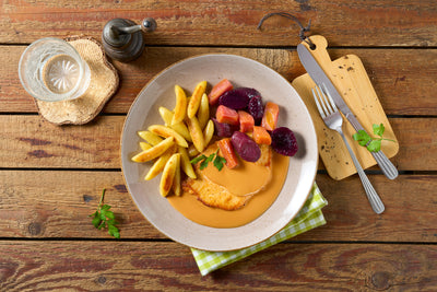 Schnitzel "Almhütten Style"