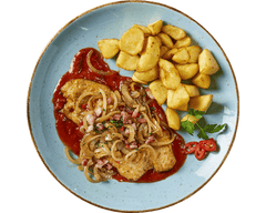 Schnitzel "BBQ Style"