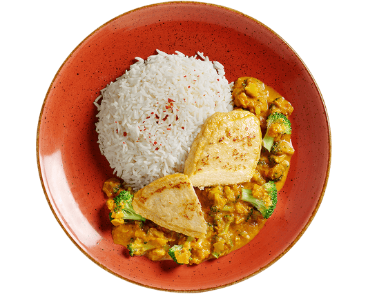 Gelbes Curry "Vegan Chicken Style"