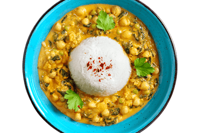 Spinat-Kichererbsen-Curry - HOFMANNs