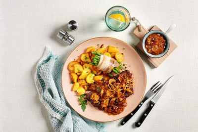 Herzhafter Zwiebelrostbraten - HOFMANNs